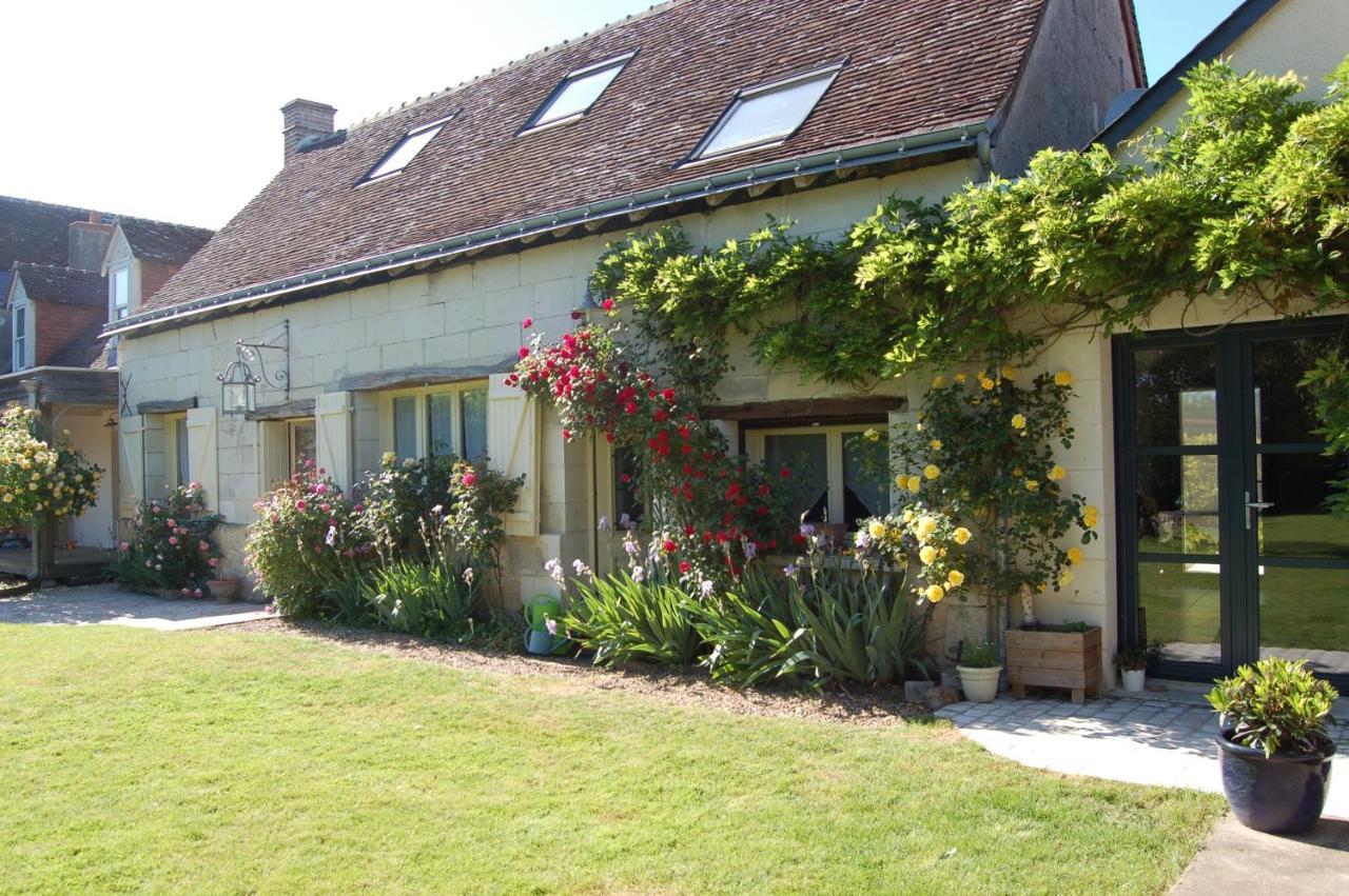 La Grange Dimiere, Pres De Tours Panzió Saint-Genouph Kültér fotó