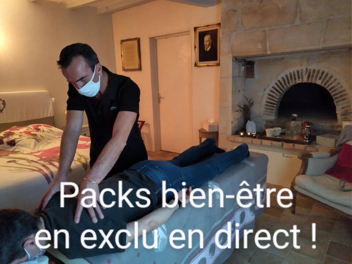 La Grange Dimiere, Pres De Tours Panzió Saint-Genouph Kültér fotó